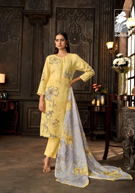 Sahiba manzar dress material wholesale dealer in chickpet bangalore
